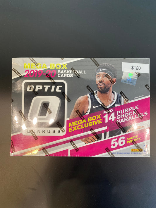 2019-20 Panini Donruss Optic NBA Mega Box Purple Shock