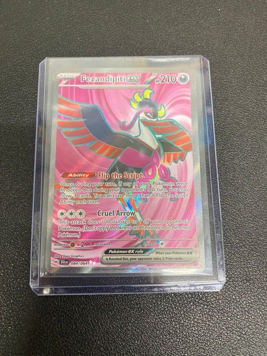 Pokémon Fezandipiti ex Shrouded Fable Full Art 084/064
