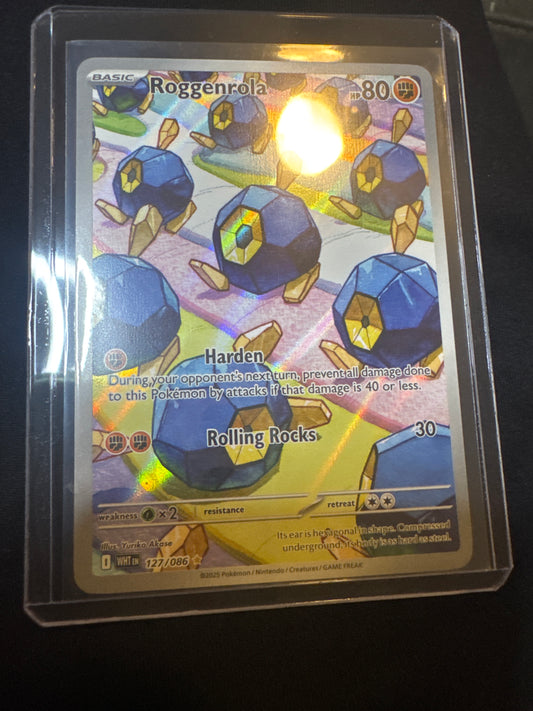 Pokemon Roggenrola 127/086 White Flare