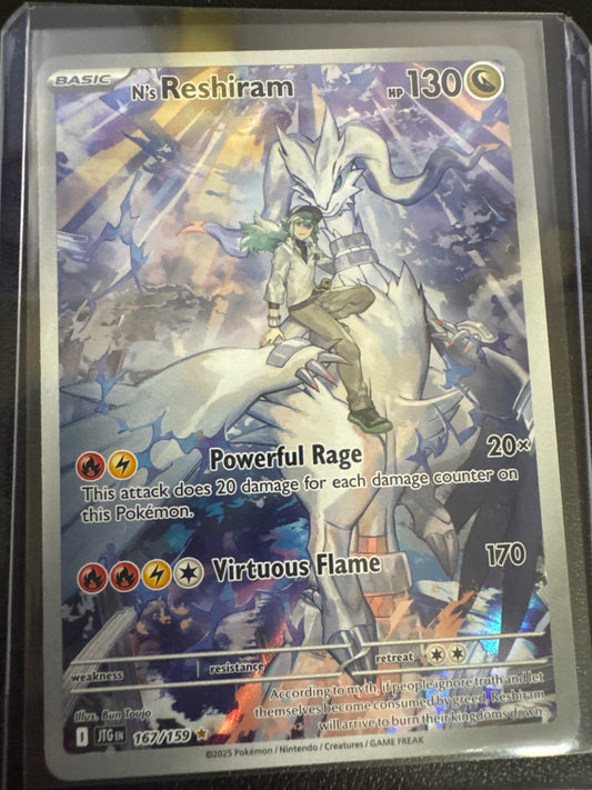 Pokemon N’s Reshiram 167/159 Journey Together