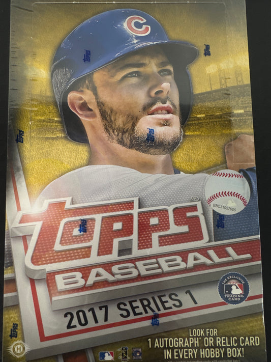 2017 Topps Series 1 One MLB hobby