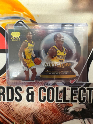 2022-23 Panini Crown Royale Basketball Bennedict Mathurin Sno Globe Mojo Refractor /8