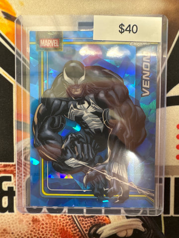 2026 Topps Chrome Marvel Sapphire Venom Sapphire Base