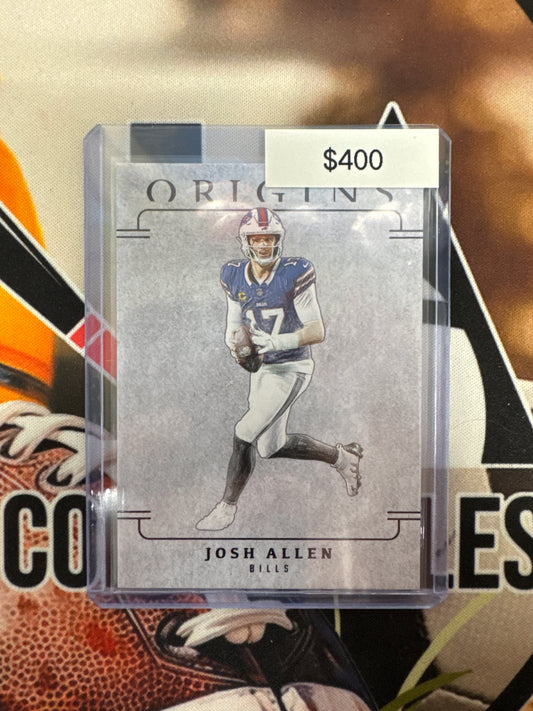 2025 Panini Origins NFL Josh Allen Blank Slate SSP