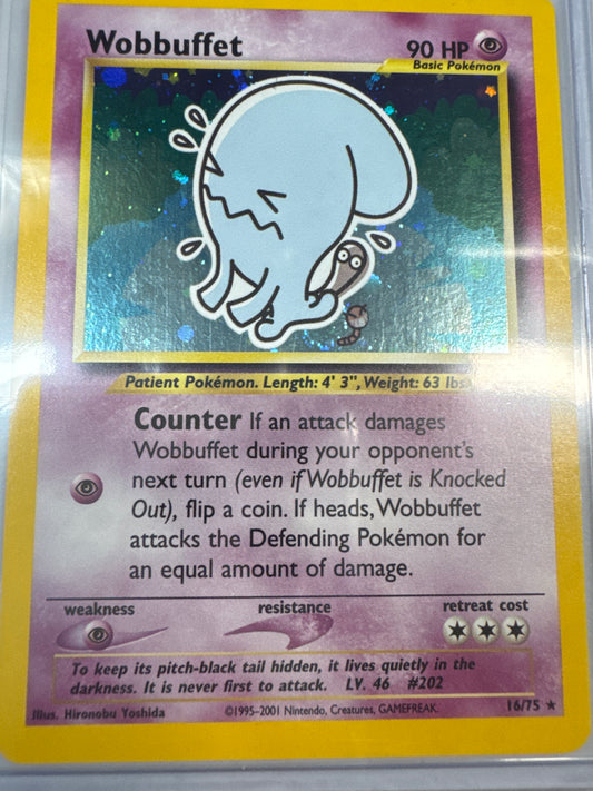 Pokémon Wobbuffet Holo Neo Discovery 16/75