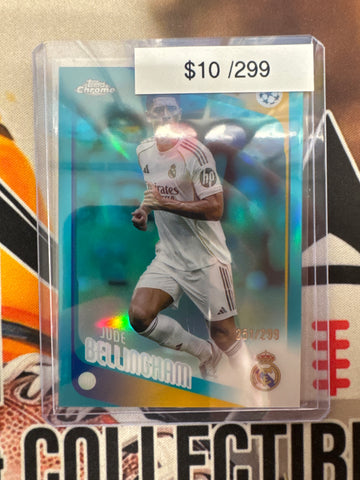 2026 Topps Chrome Champions League Jude Bellingham Teal Refractor /299