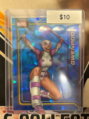 2026 Topps Chrome Marvel Sapphire Gwenpool Base