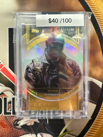 2025 Topps Marvel The Collector Guardians Of The Galaxy Yondu Perfection /100
