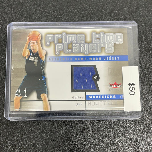 2002-03 Skybox Fleer Genuine Dirk Nowitzki Patch