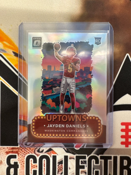 2024 Panini Donruss Optic NFL Rookie Jayden Daniels Uptowns