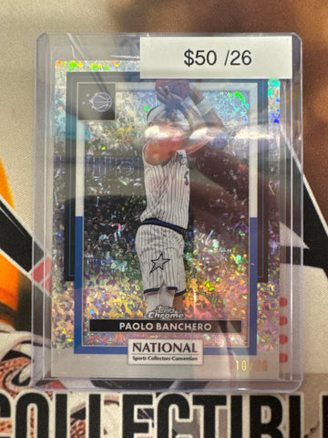 2026 Topps Chrome The National Paolo Banchero Annual Refractor /26