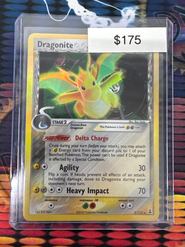 Pokémon Dragonite Delta Species Holo 3/113 DM