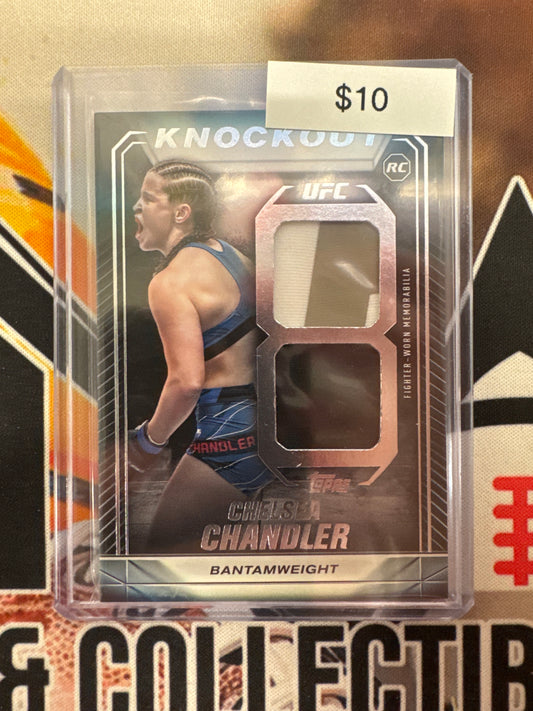 2024 Topps Knockout UFC Chelsea Chandler Rookie Knockout Dual Relic
