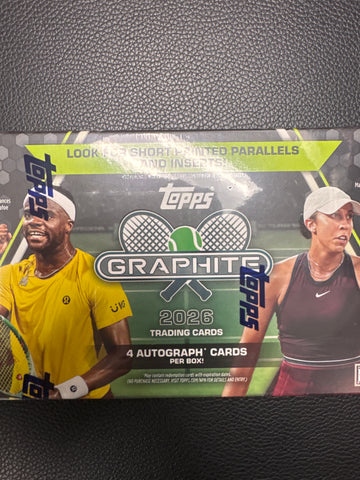 2026 Topps Graphite Tennis hobby