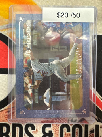 2007 Upper Deck Masterpieces MLB Albert Pujols Blue Frame /50