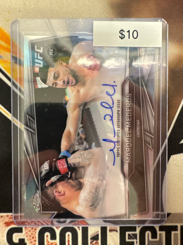 2026 Topps Chrome UFC Marquel Mederos Rookie Autograph Refractor