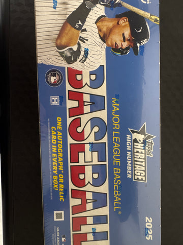2025 Topps Heritage High Number MLB hobby