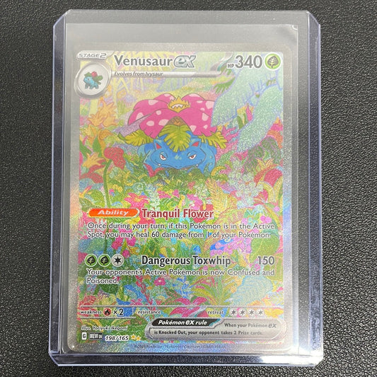 Pokémon Venusaur ex Special Illustration Rare (151) 198/165