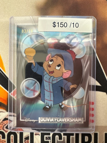 2026 Topps Chrome Disney Olivia Flaversham Black Refractor /10