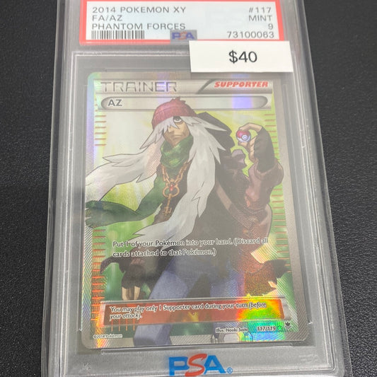 Pokémon AZ PSA 9 117/119