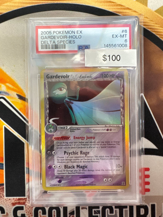Pokémon Gardevoir Holo Delta Species 6/113 PSA 6