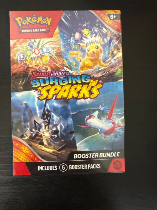 Pokemon Surging Sparks booster bundle