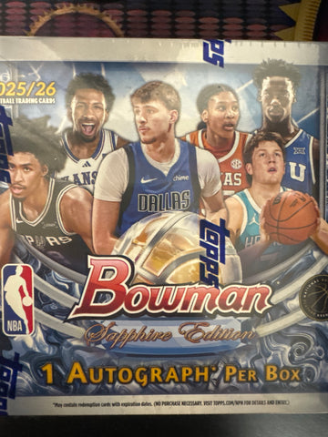 2025-26 Bowman NBA Sapphire Edition hobby