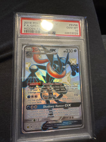 Pokemon Greninja GX SV56/SV94 PSA 10