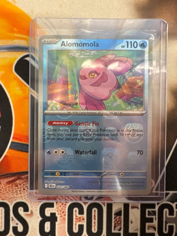 Pokémon Alomomola 024/086 Masterball Reverse Holo Black Bolt