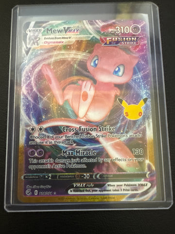 Pokemon Mew VMAX 114/264 30th Celebration