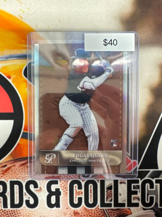 2025 Topps Pristine MLB Edgar Quero Rookie Material SSP