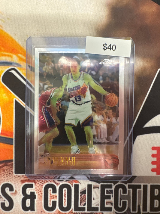 1996 Topps Chrome NBA Steve Nash Rookie