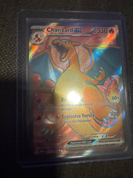 Pokémon Charizard ex Full Art (151) 183/165