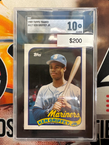 1989 Topps Traded MLB Ken Griffey Jr. SGC 10