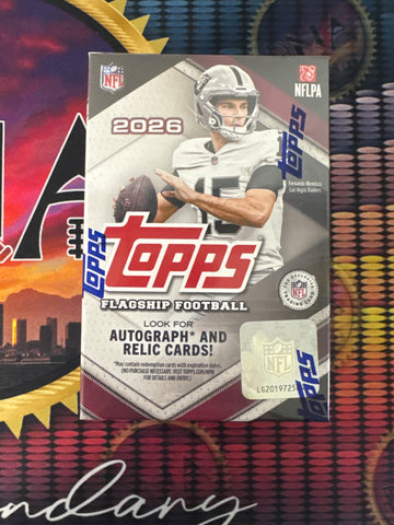 2026 Topps Flagship NFL blaster