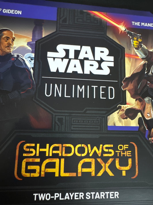 Star Wars Unlimited Shadows of the Galaxy two player starter