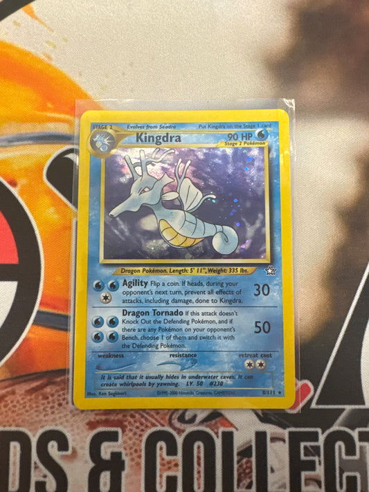 Pokemon Kingdra 8/111 Holo Neo Genesis