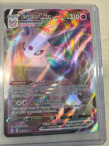 Pokemon Espeon VMAX 065/203 Evolving Skies