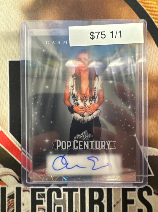 2026 Leaf Pop Century Carmen Electra Autograph 1/1