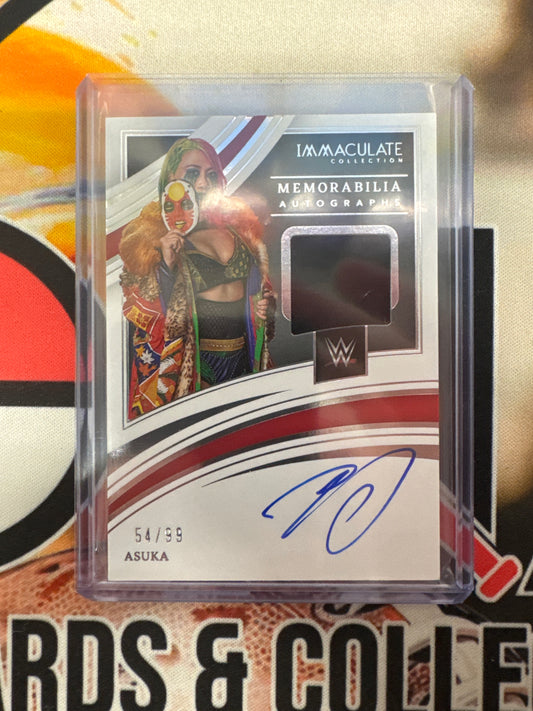 2022 Panini Immaculate Collection WWE Memorabilia Autographs /99