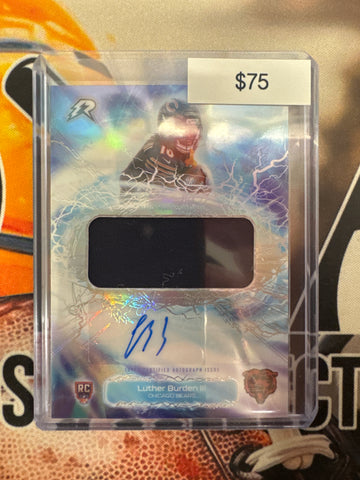 2026 Topps Resurgence NFL Luther Burden III Rookie Relic Autograph