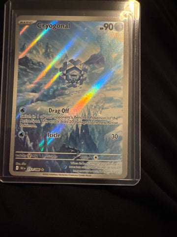 Pokemon Cryogonal 111/086 Black Bolt