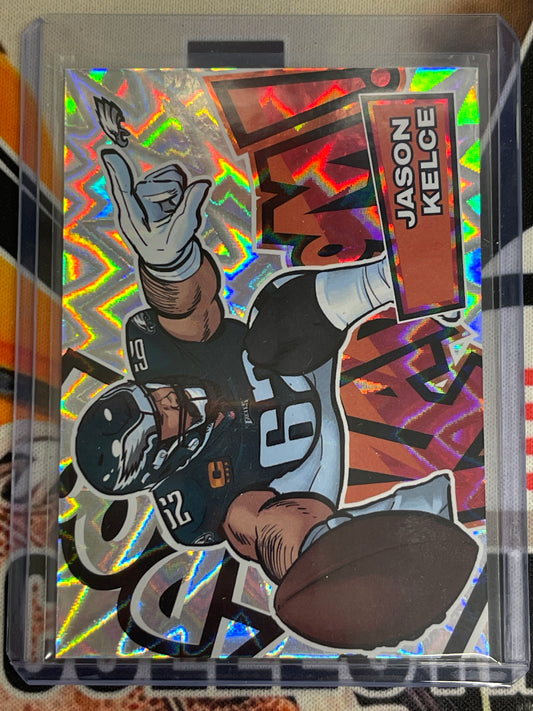 2025 Panini Absolute NFL Jason Kelce Kaboom! Horizontal