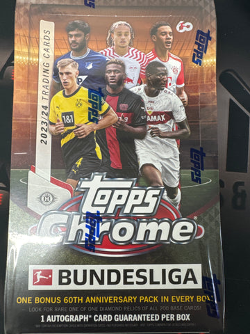 2023-24 Topps Chrome Bundesliga hobby