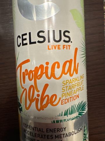 Cafe Celsius Tropical Vibe