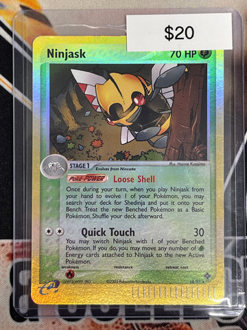Pokémon Ninjask Reverse Holo Dragon 19/97
