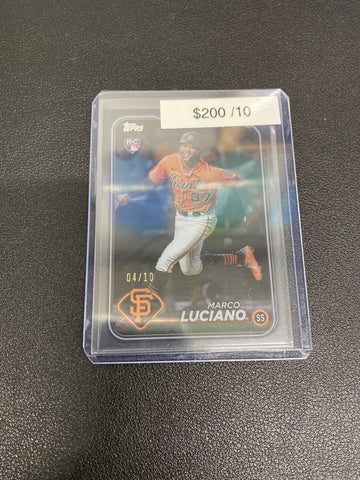 2024 MLB Topps Marco Luciano Acetate Rookie /10