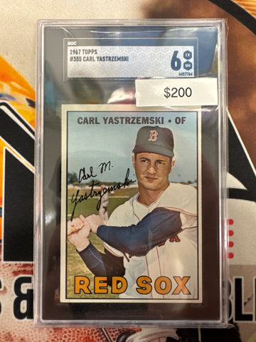 1967 Topps MLB Carl Yastrzemski SGC 6