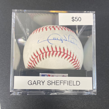 Autograph baseball Gary Sheffield