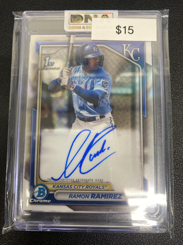 2024 Bowman Chrome 1st Ramon Ramirez Auto